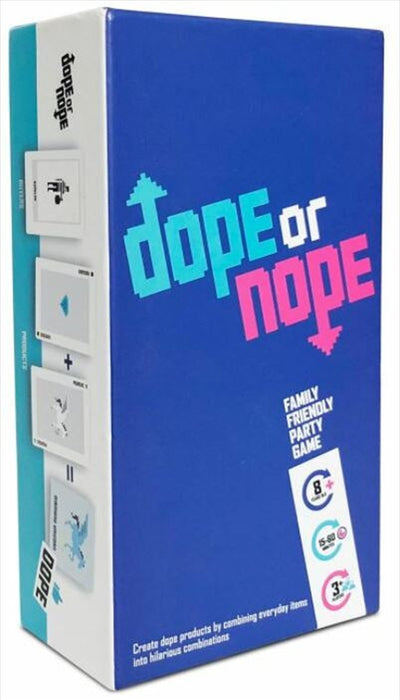 Dope Or Nope The Game  - Family Friendly Party Game - Create Dope