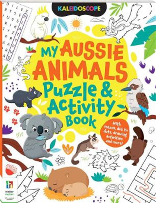 My Aussie Animals Puzzle and Activity Book  Over 30 Puzzles