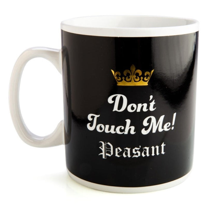 Don't Touch Me Peasant Mug Tea and Coffee Mug Home Office Best Gift  Tea Cup Novelty Gift