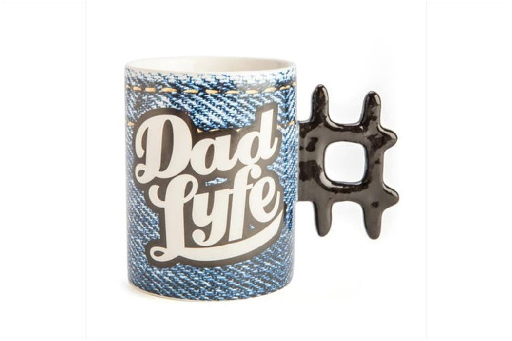 Hashtag Dad Lyfe Mug Tea and Coffee Mug Home Office Best Gift  Tea Cup Novelty Gift