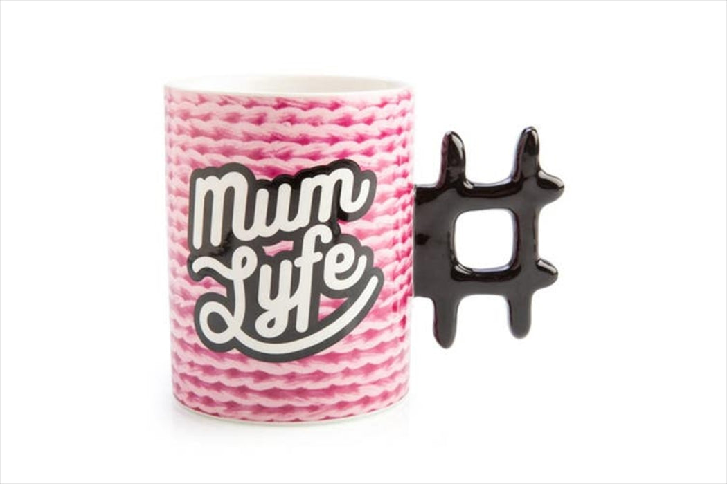 Hashtag Mum Lyfe Mug Home Office Best Gift  Tea Cup Novelty Gift