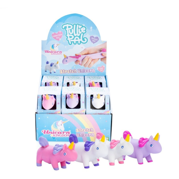 Pullie Pal Stretch Unicorn Super Stretchy Mouldable Unicorn(SENT AT RANDOM)