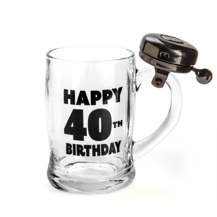 Happy 40th Birthday Bell Mug Tea and Coffee Mug Home Office Best Gift  Tea Cup Novelty Gift