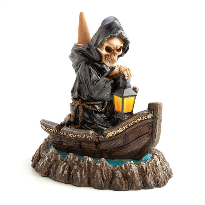 Grim Reaper Backflow Incense Burner Suitable For Both Incense Sticks Or Cones