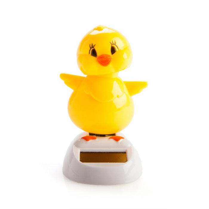Chick Solar Dancer Fun Solar Powered Flip Flap Car Home Desktop Swing Toy