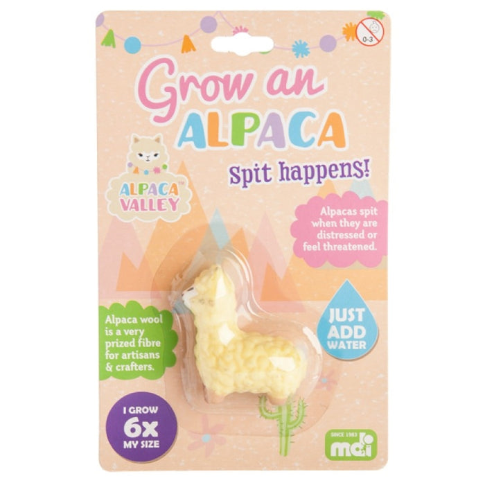 Grow An Alpaca  Novelty Childrens Novelty Gift Toy Just Add Water Kids Fun