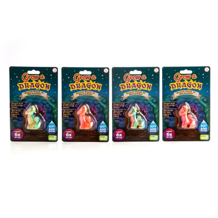 Grow A Dragon  Novelty Childrens Novelty Gift Toy Just Add Water Kids Fun(SENT AT RANDOM)