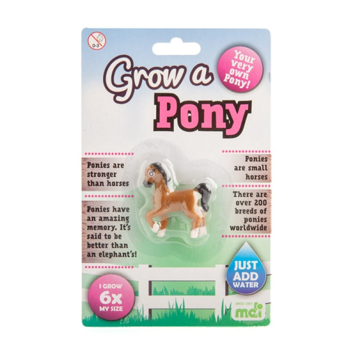 Grow A Pony  Novelty Childrens Novelty Gift Toy Just Add Water Kids Fun