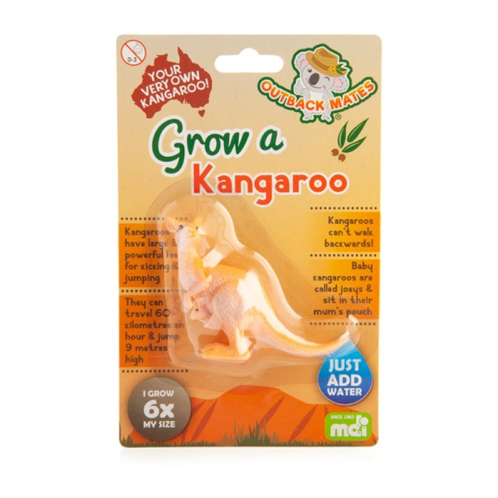 Grow Kangaroo  Novelty Childrens Novelty Gift Toy Just Add Water Kids Fun