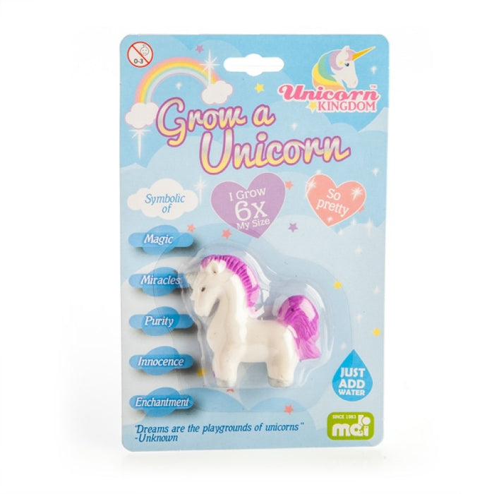 Grow A Unicorn Novelty Childrens Novelty Gift Toy Just Add Water Kids Fun