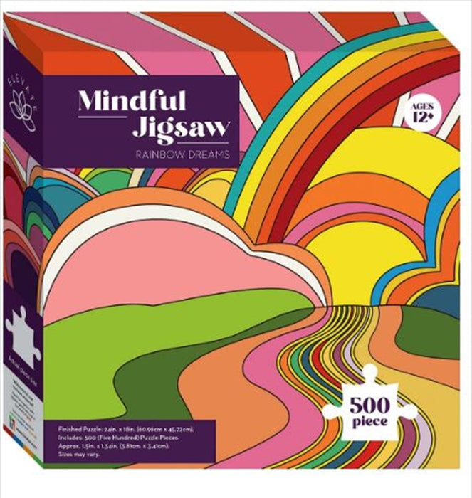 Rainbow Dreams 500 Piece Puzzle Jigsaw Puzzle Kids Adult Toy Gift 500pc