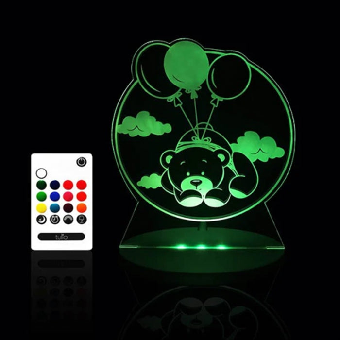 Tulio Dream Lights Vibrant Colours Night Light Remore Control Children Novelty Gift Toy Kids Fun - Teddy Bear