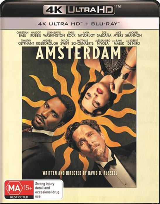 Amsterdam | Blu-ray + UHD UHD Used Very Good 4K UHD Blu-ray With Blu-Ray, Ultimate Ed, 4K Master