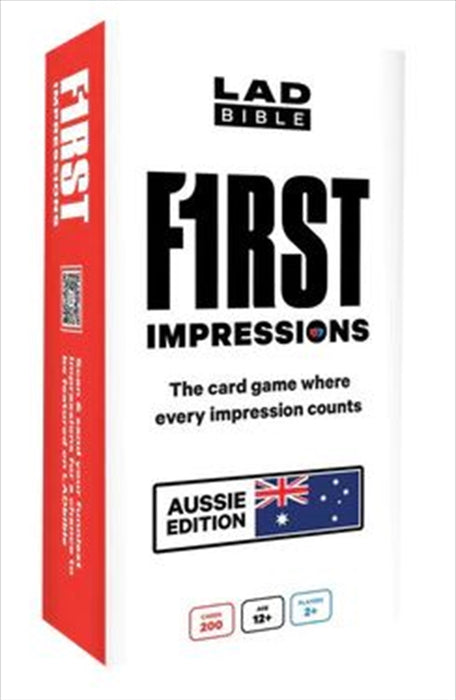 First Impressions - Aussie Edit Card Game LADbible  Party Game Group or 1v1