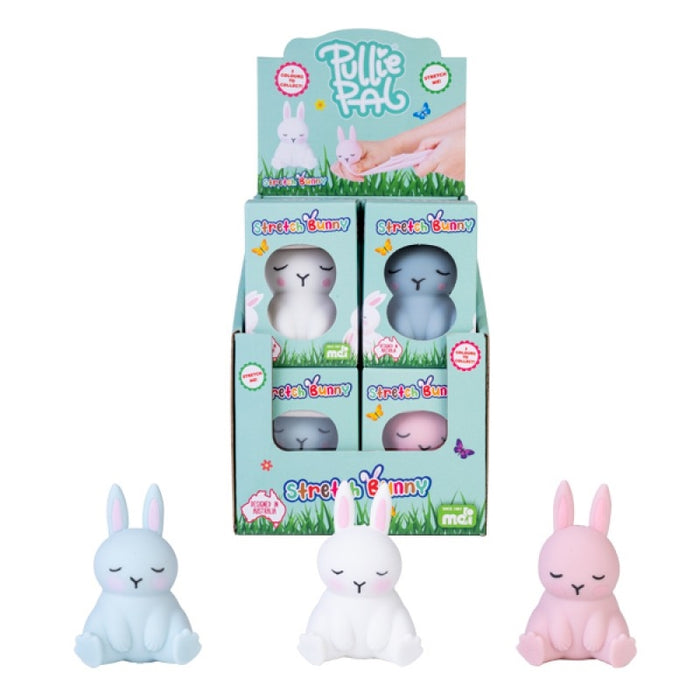 Pullie Pal Furever Pets Stretch Bunny Fun Stress Toy For All Ages (SELECTED AT RANDOM)