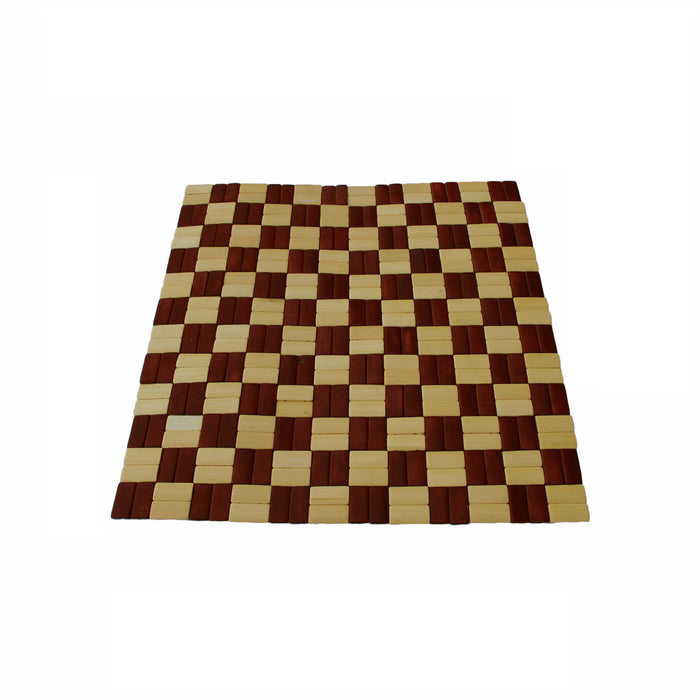 Choice Set of 4 Natural Bamboo Dining Chair / Car Seats Pad  Chair Seats 38 cm x 38 cm