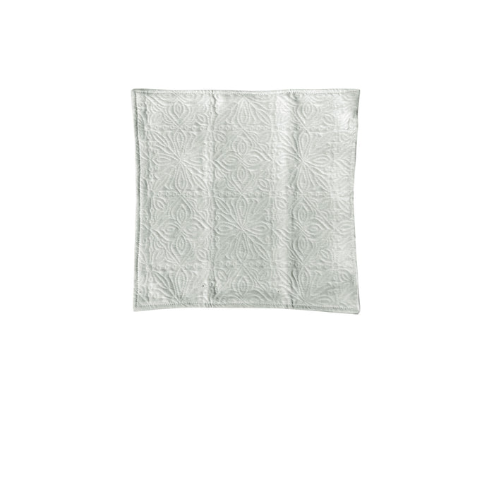 Tessa Embossed Cushion Cover Beige 40 x 40 cm Zip Closure Machine Washable