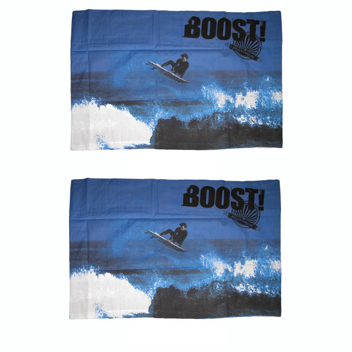 One Piece of Force 12 Standard Pillowcase  Boys Children Polyester Cotton Machine Washable