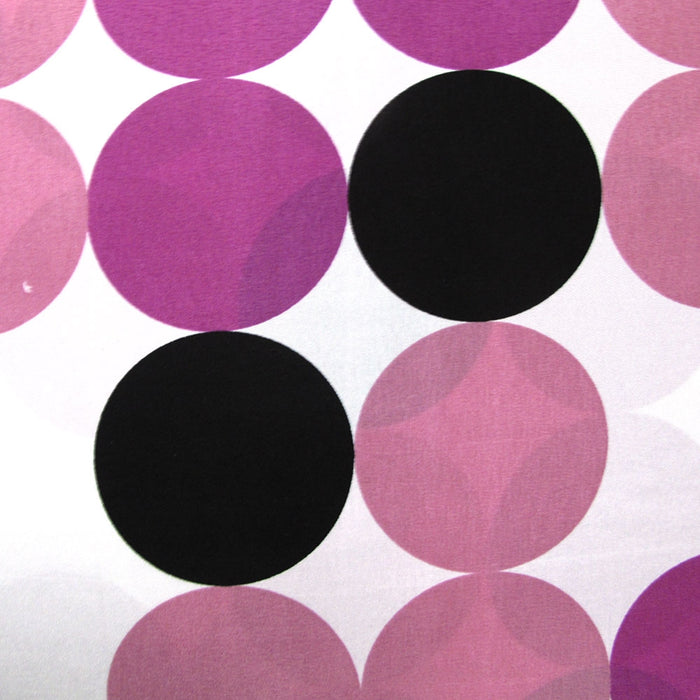 Opus Dots Mauve Quilt Cover Set Queen 210 x 210 cm Machine Washable