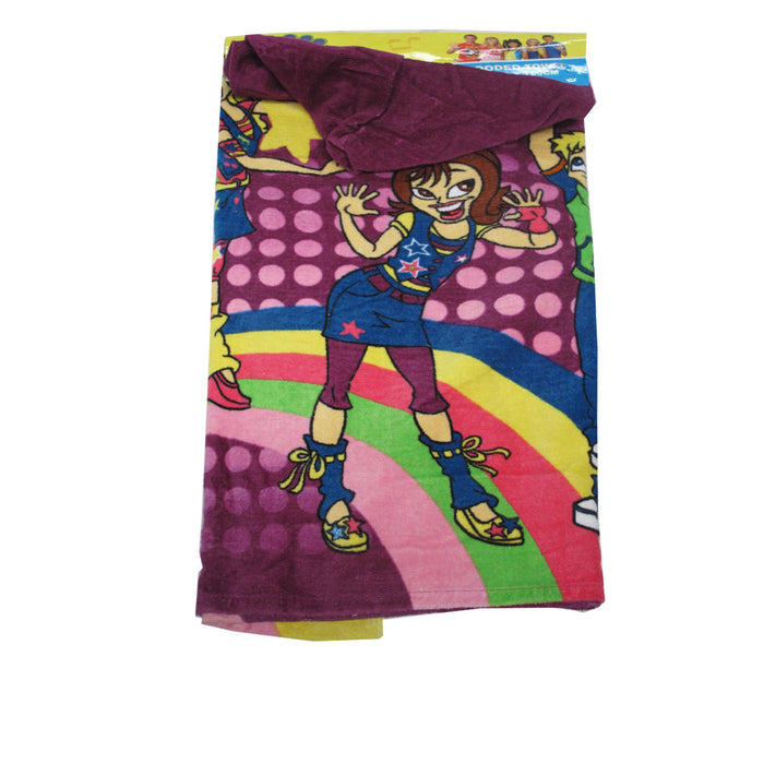 Kids Hooded Towel Hi 5 Stylish Character Beach Towel 60x120 cm 100% Cotton