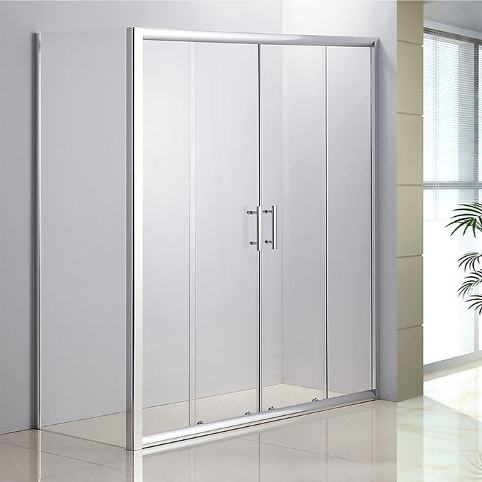 1700 X 700 Sliding Door Safety Glass Shower Screen By Della FrancescaHigh Quality