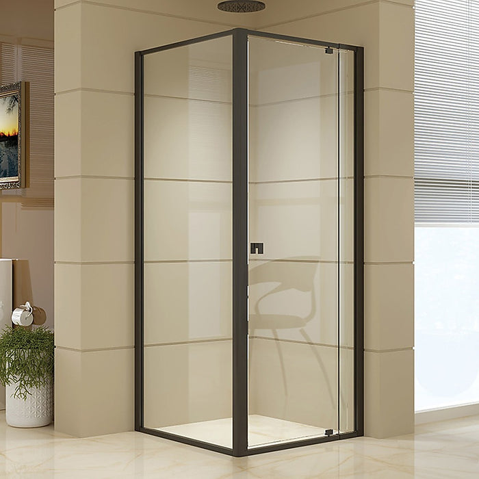 Semi Frameless Shower Screen (74~82)x 195cm & (89~92)x 195cm Side AS/NZS GlassHigh Quality