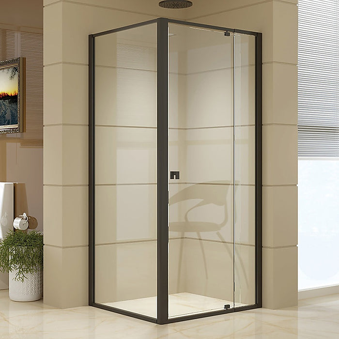 Semi Frameless Shower Screen (82~90)x 195cm & (77~80)x 195cm Side AS/NZS GlassHigh Quality