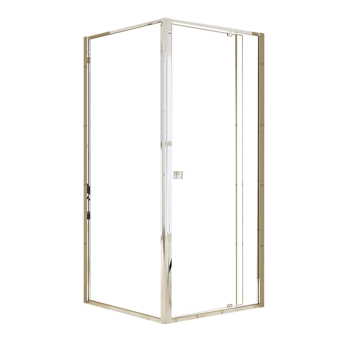 Semi Frameless Shower Screen (82~90)x 195cm & (89~92)x 195cm Side AS/NZS Glass