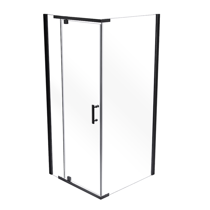 Shower Screen 1200x900x1900mm Framed Safety Glass Pivot Door By Della FrancescaHigh Quality