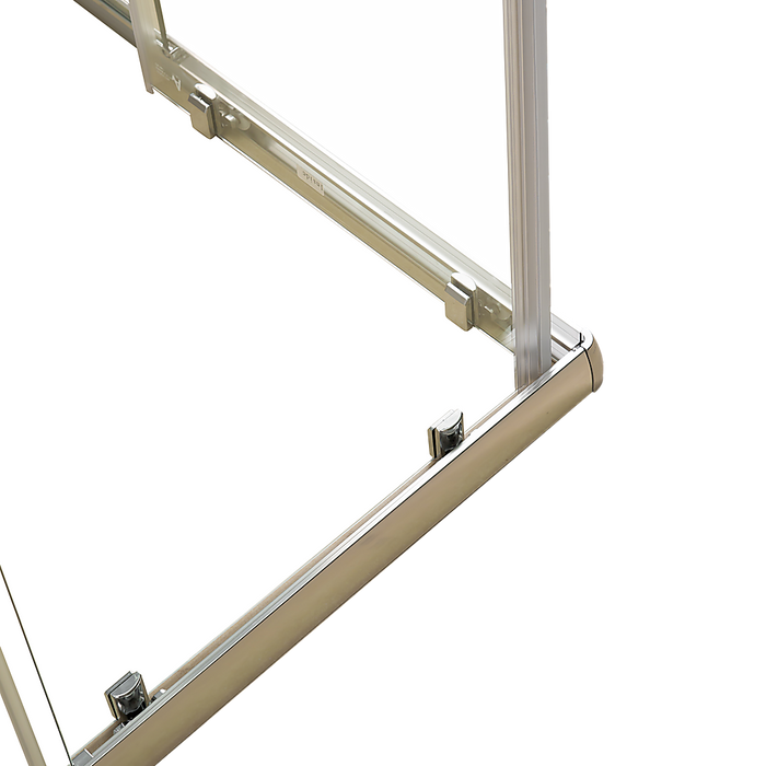1000 x 1200mm Sliding Door Nano Safety Glass Shower Screen By Della FrancescaHigh Quality