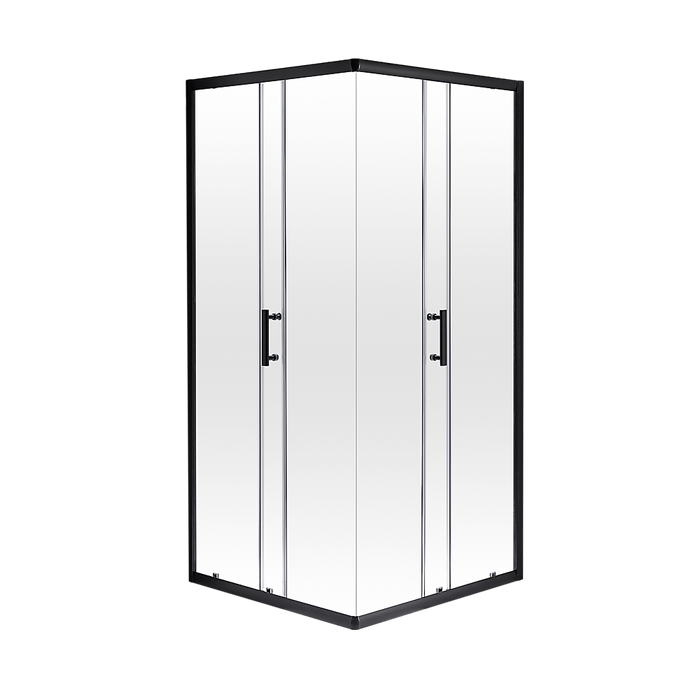 800 x 900mm Sliding Door Nano Safety Glass Shower Screen By Della FrancescaHigh Quality