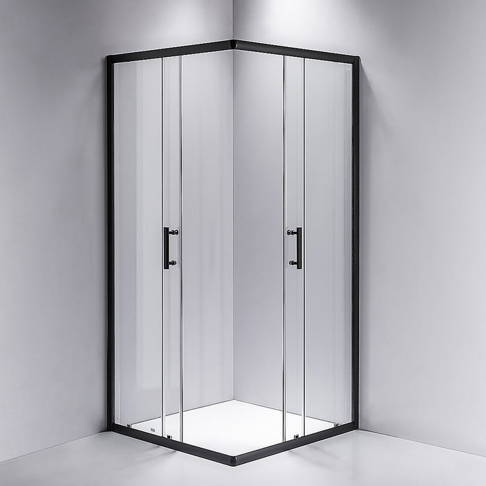 800 x 1200mm Sliding Door Nano Safety Glass Shower Screen By Della FrancescaHigh Quality