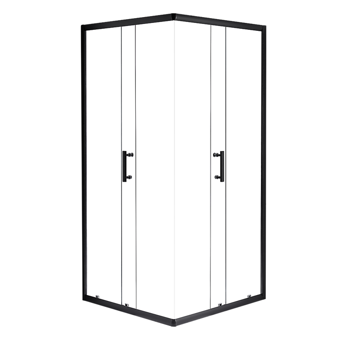 800 x 1200mm Sliding Door Nano Safety Glass Shower Screen By Della FrancescaHigh Quality