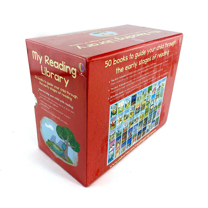Usborne My Reading Library Gift Set Collection NEW 50 Books Level 3 To 6
