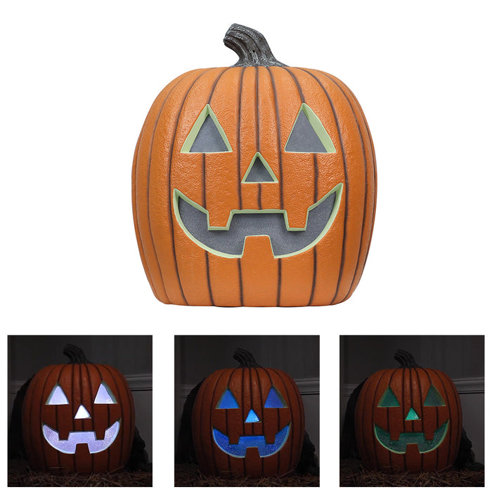 Halloween Pumpkin LED Strobe Light Flickering Flame Effect Or 7Color Changing