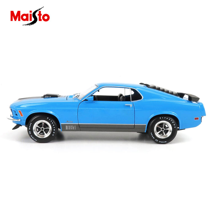 Maisto maisto 1970 ford mustang mach 1 1:18 Edition DieCast Car Model AU STOCK