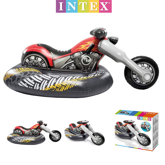 Intex Inflatabe Ride On Motorbike Thicken Swim Cruiser Floating Cruiser Kids