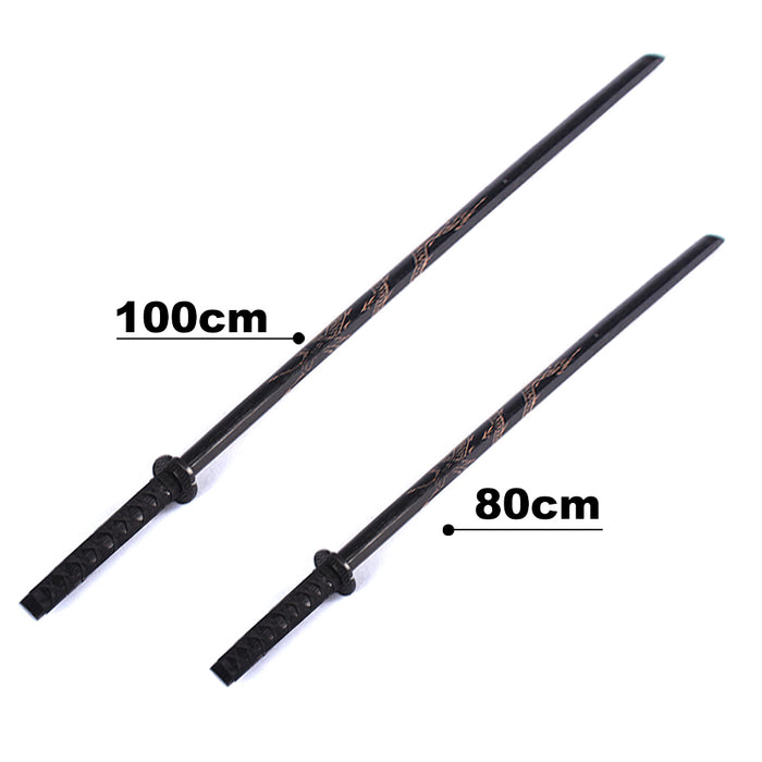 100cm or 80cm Practice Decorate Cosplay Kendo Bokken Wooden sword Samurai