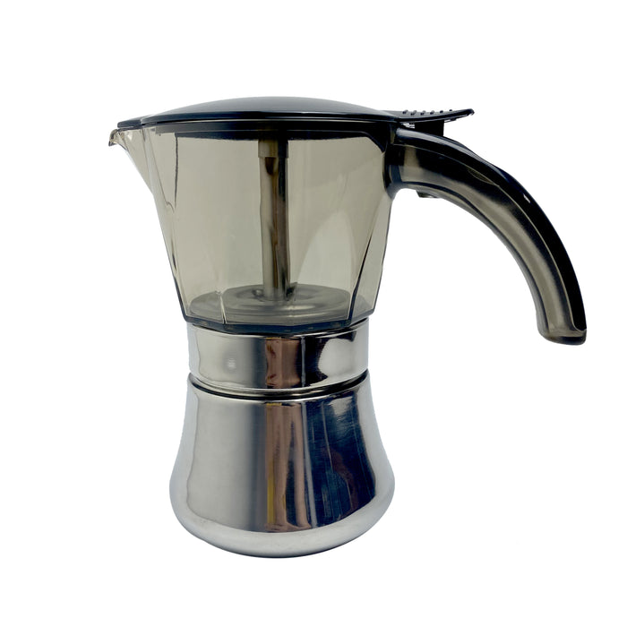 3/6Cups  Stainless Steel Stove Top Espresso Italian Coffee Maker BPA Free
