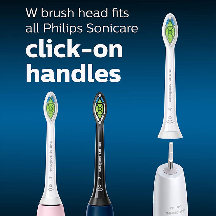 White 6pack Philips Genuine Electric Sonicare Toothbrush Heads Replacement
