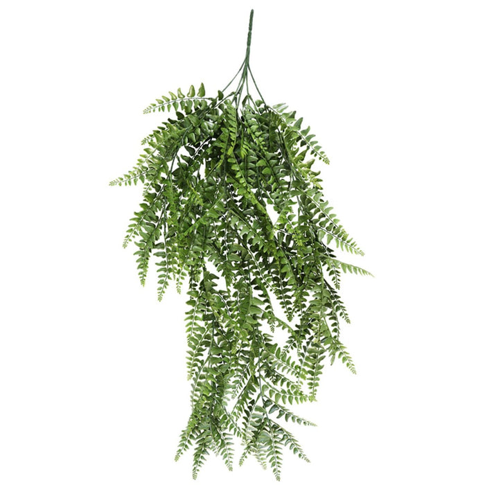 UV Resistant Dense Trailing Artificial Hanging Fern 90cm High Quality Durable Use
