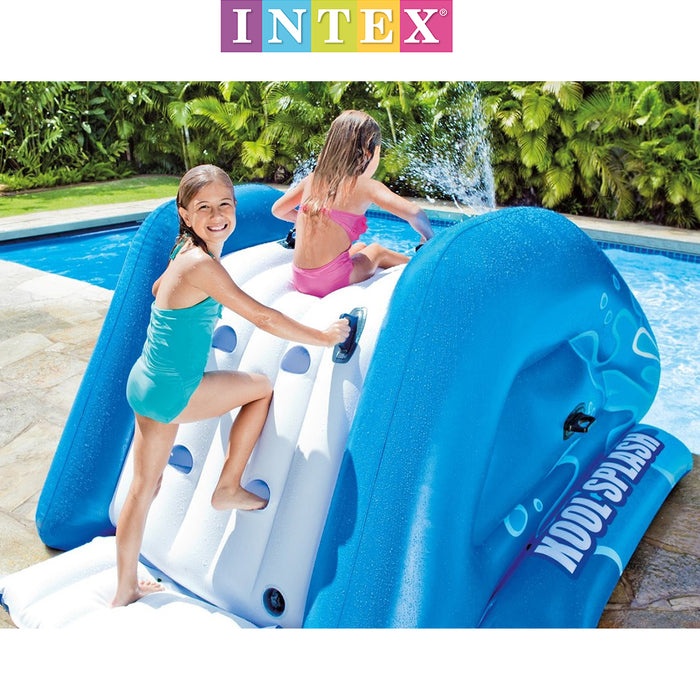 Intex Outdoor Water Inflatable Pool Water Slide Play Centre Fun Kool Splash Kids