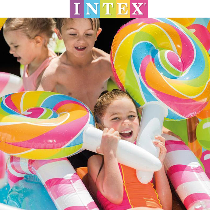 Intex Candy Lollipop Zone Play Centre Pools Outdoor Toys Water Kids Fun