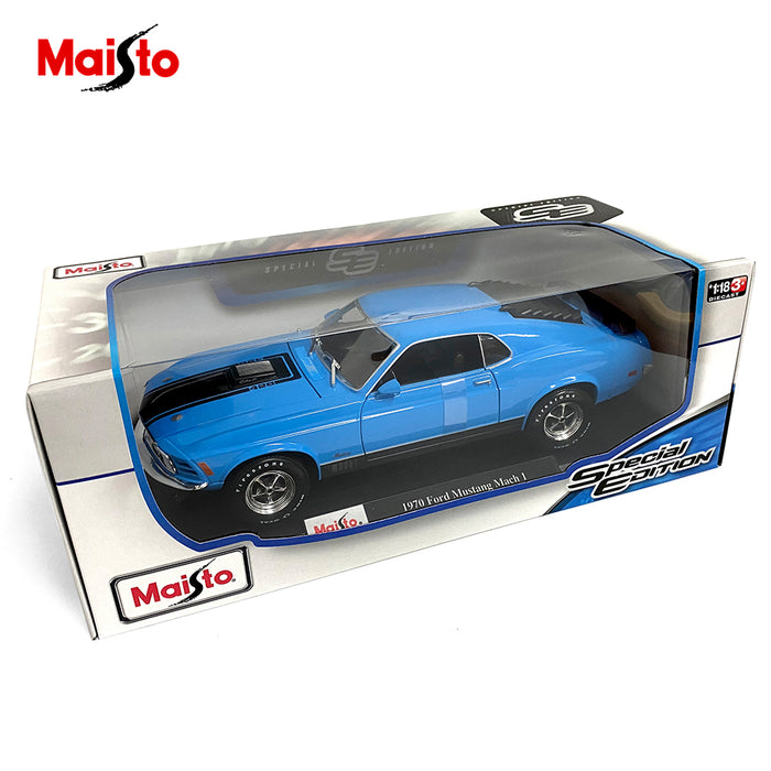 Maisto maisto 1970 ford mustang mach 1 1:18 Edition DieCast Car Model AU STOCK