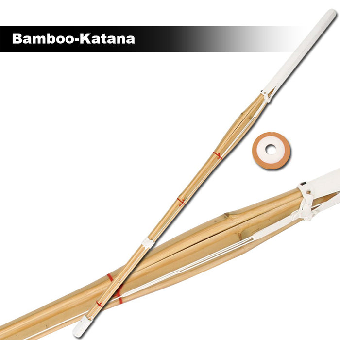 100/120cm Kendo Shinai Bamboo Katana Sparing Japanese Practice Training Sword AU STOCK
