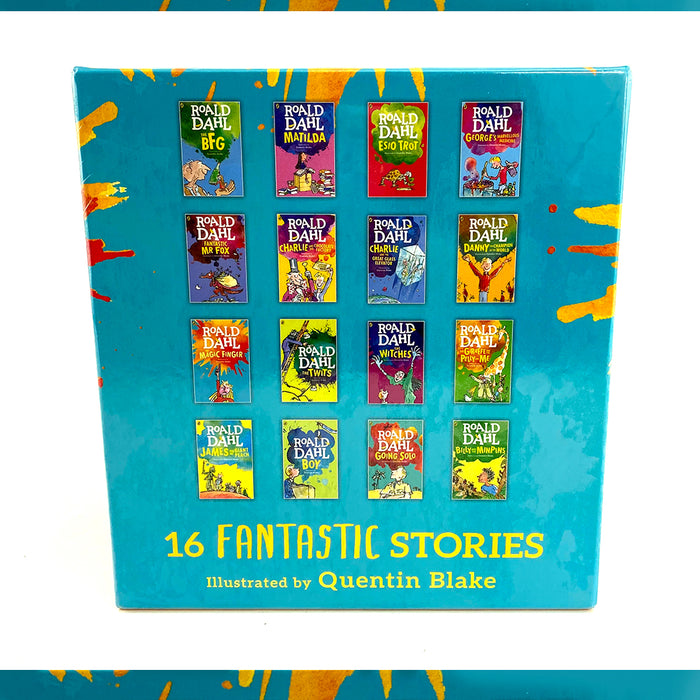 ROALD DAHL 16 Fantastic Stories New Collection 15+1 Books Box Set