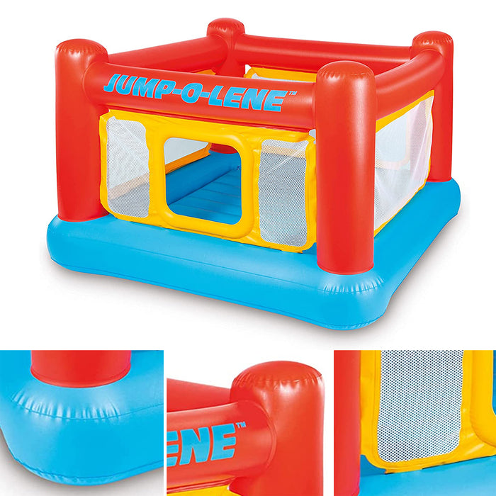 INTEX Jump-O-Lene Inflatable Bouncer Playhouse Jumping Castle Trampoline AU