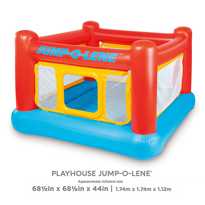 INTEX Jump-O-Lene Inflatable Bouncer Playhouse Jumping Castle Trampoline AU