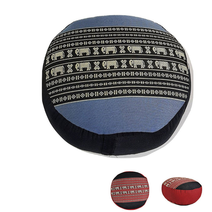 Kapok Filled Zafu Ottoman Pouf Pouffe Round Meditation Cushion Floor Seat Thai AU STOCK